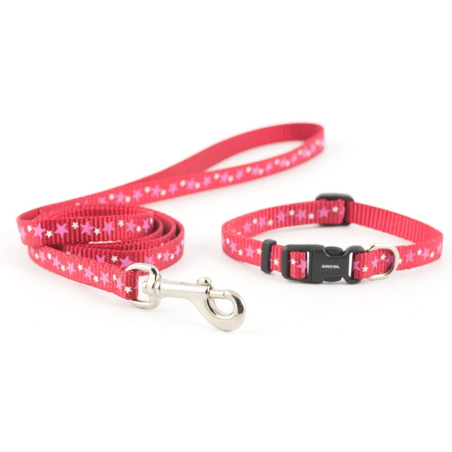 Ancol Small Bite Paw n Bone Collar & Lead Set