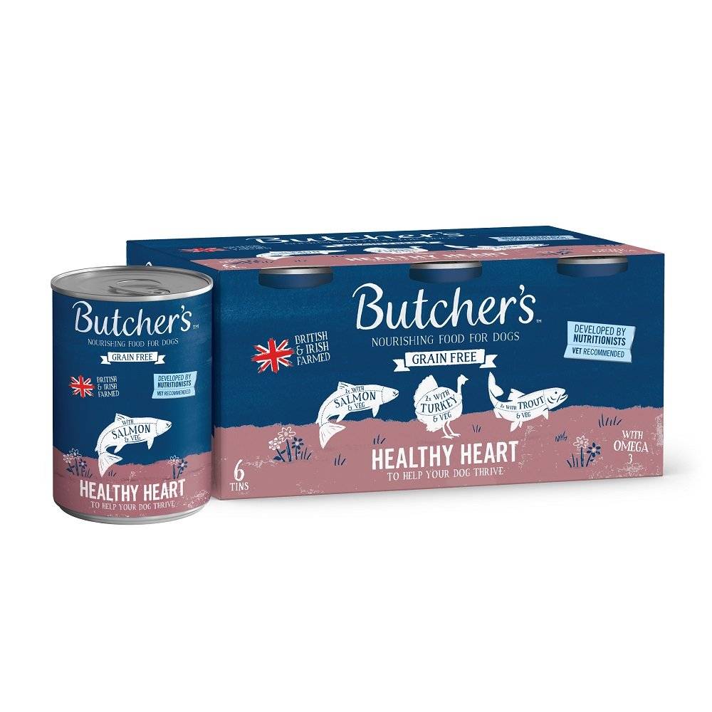 Butchers Healthy Heart Dog Food Grain Free Tins