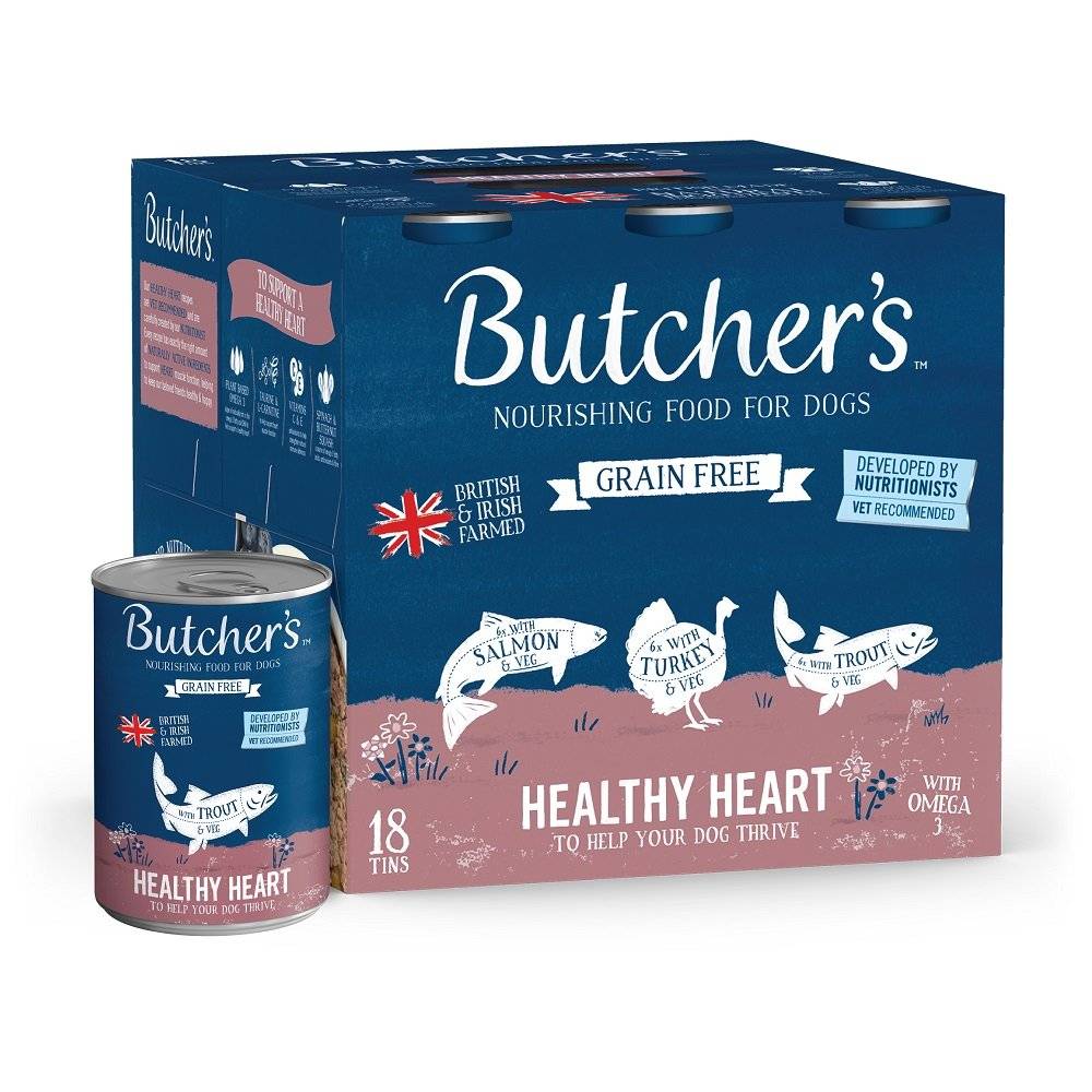 Butchers Healthy Heart Dog Food Grain Free Tins