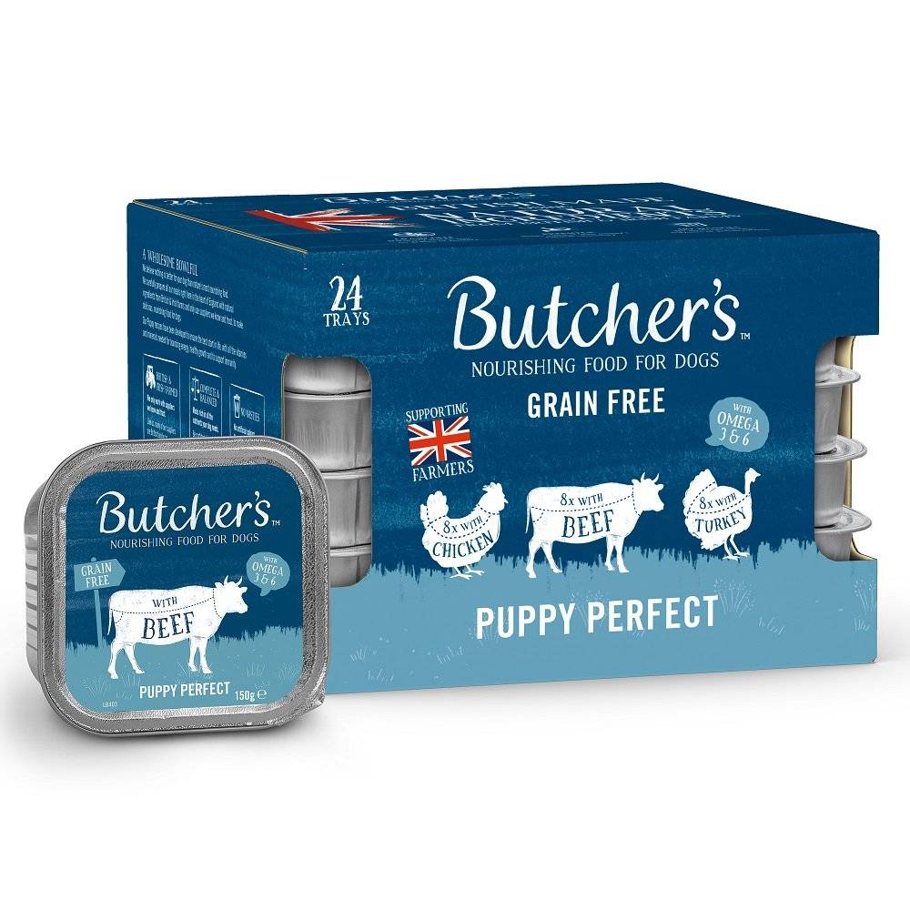 Butchers Puppy Perfect Dog Food - Grain Free - Foils