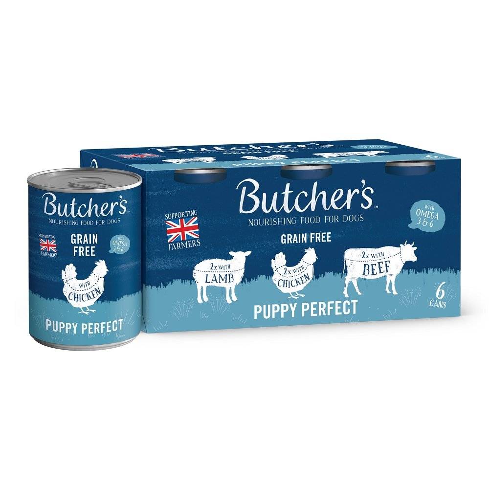 Butchers Puppy Perfect Dog Food - Grain Free - Tins