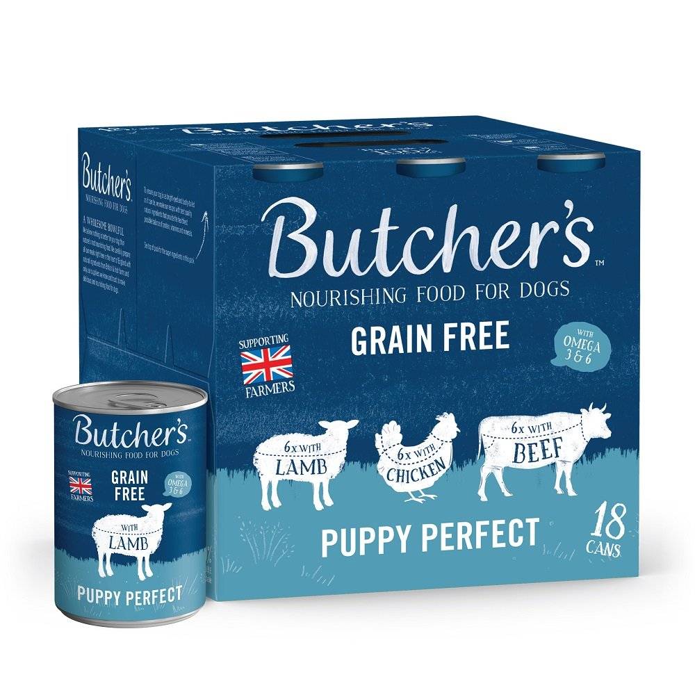 Butchers Puppy Perfect Dog Food - Grain Free - Tins