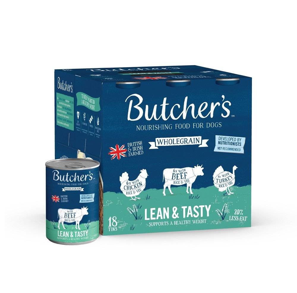 Butchers Lean and Tasty Wholegrain Complete Wet Dog Food