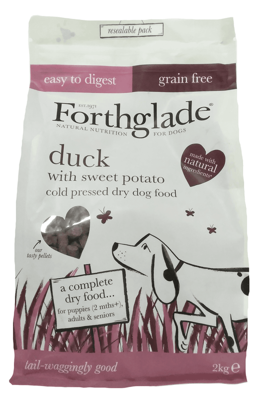 Forthglade Adult Cold Pressed Grain Free Duck with Sweet Potato