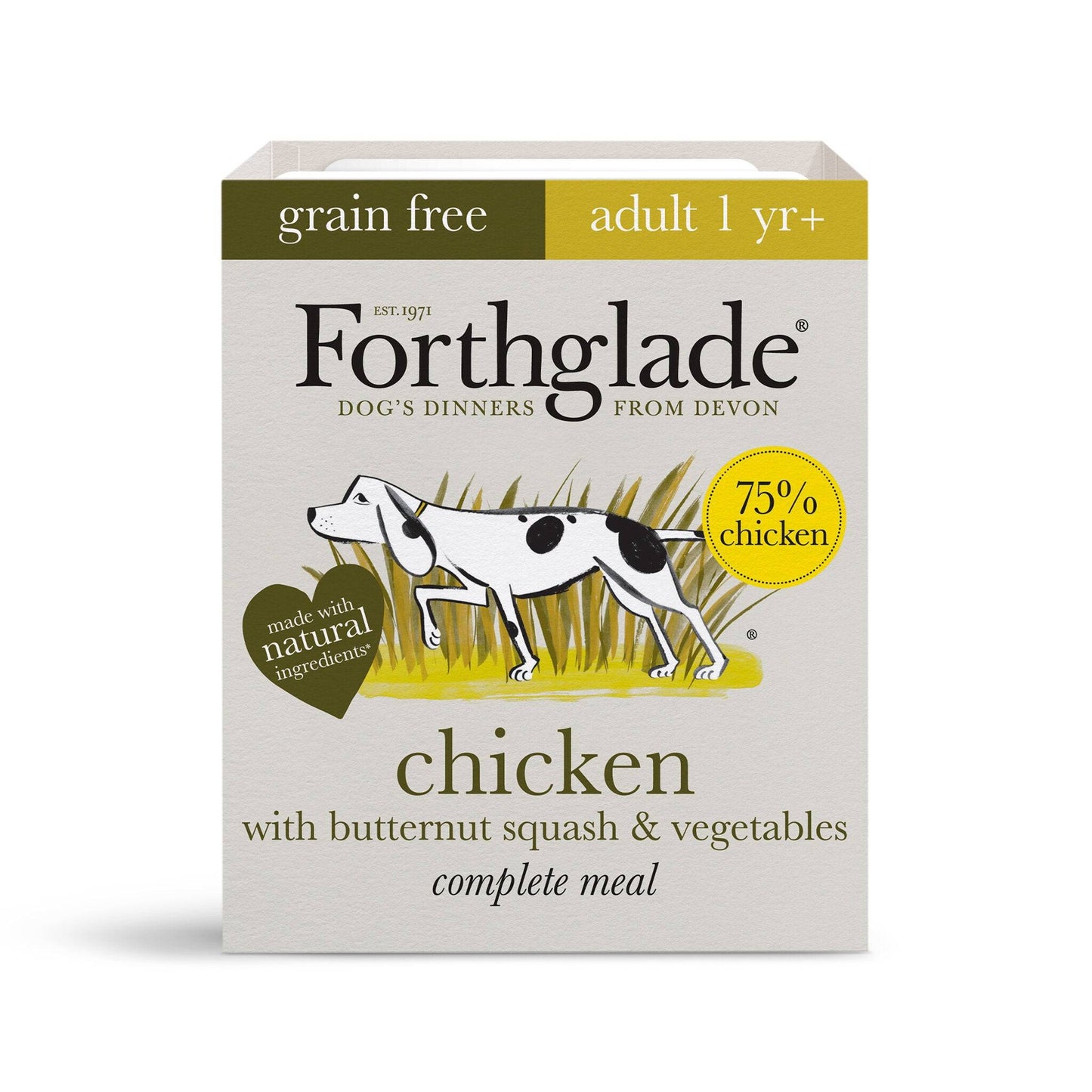 Forthglade Complete Grain Free Meal Trays - Chicken