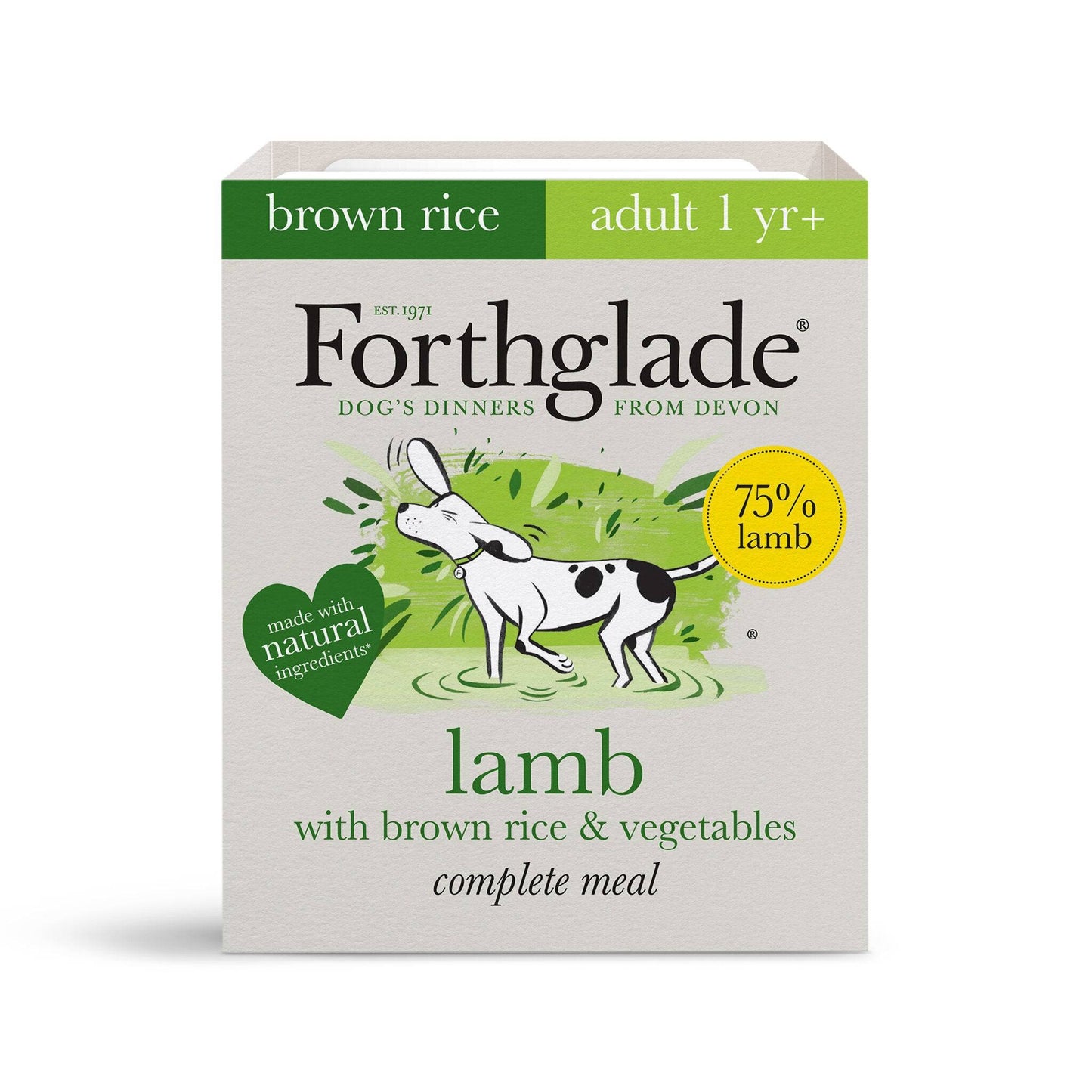 Forthglade Complete Meal Trays - Adult - Lamb