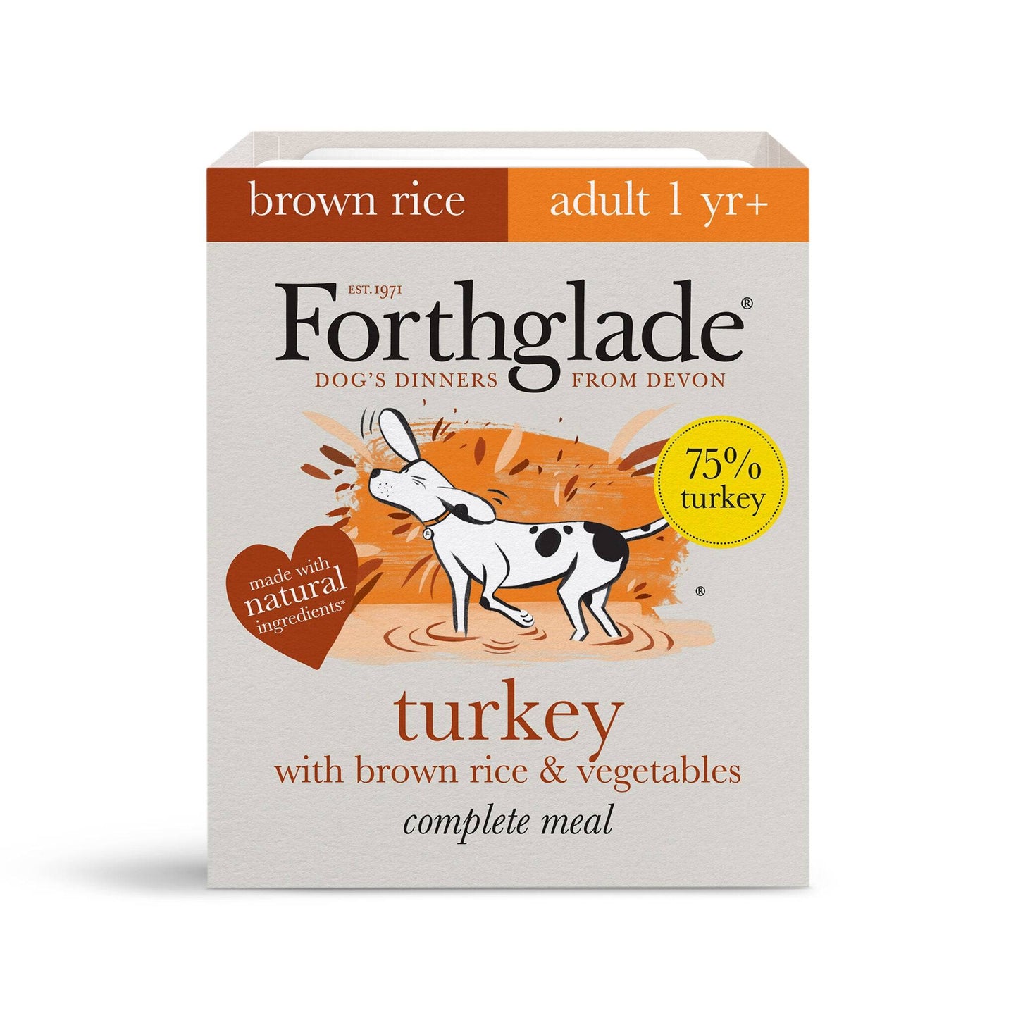 Forthglade Complete Meal Trays - Adult - Turkey