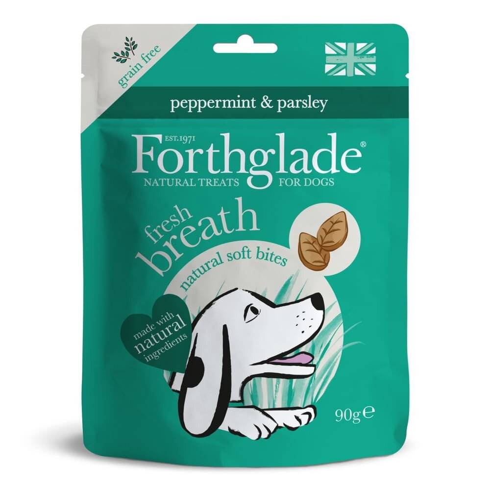 Forthglade Soft Bites Natural Grain Free Treats - Fresh Breath Peppermint