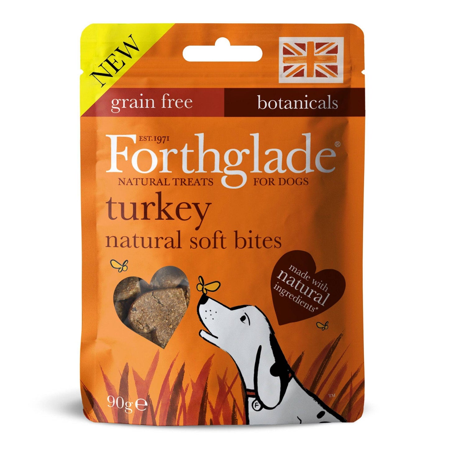 Forthglade Soft Bites Natural Grain Free Treats - Turkey