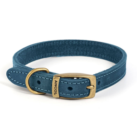 Ancol Heritage Collection Timberwolf Leather Dog Collar