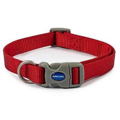 Ancol Nylon Adjustable Dog Collar 25 - 50cm